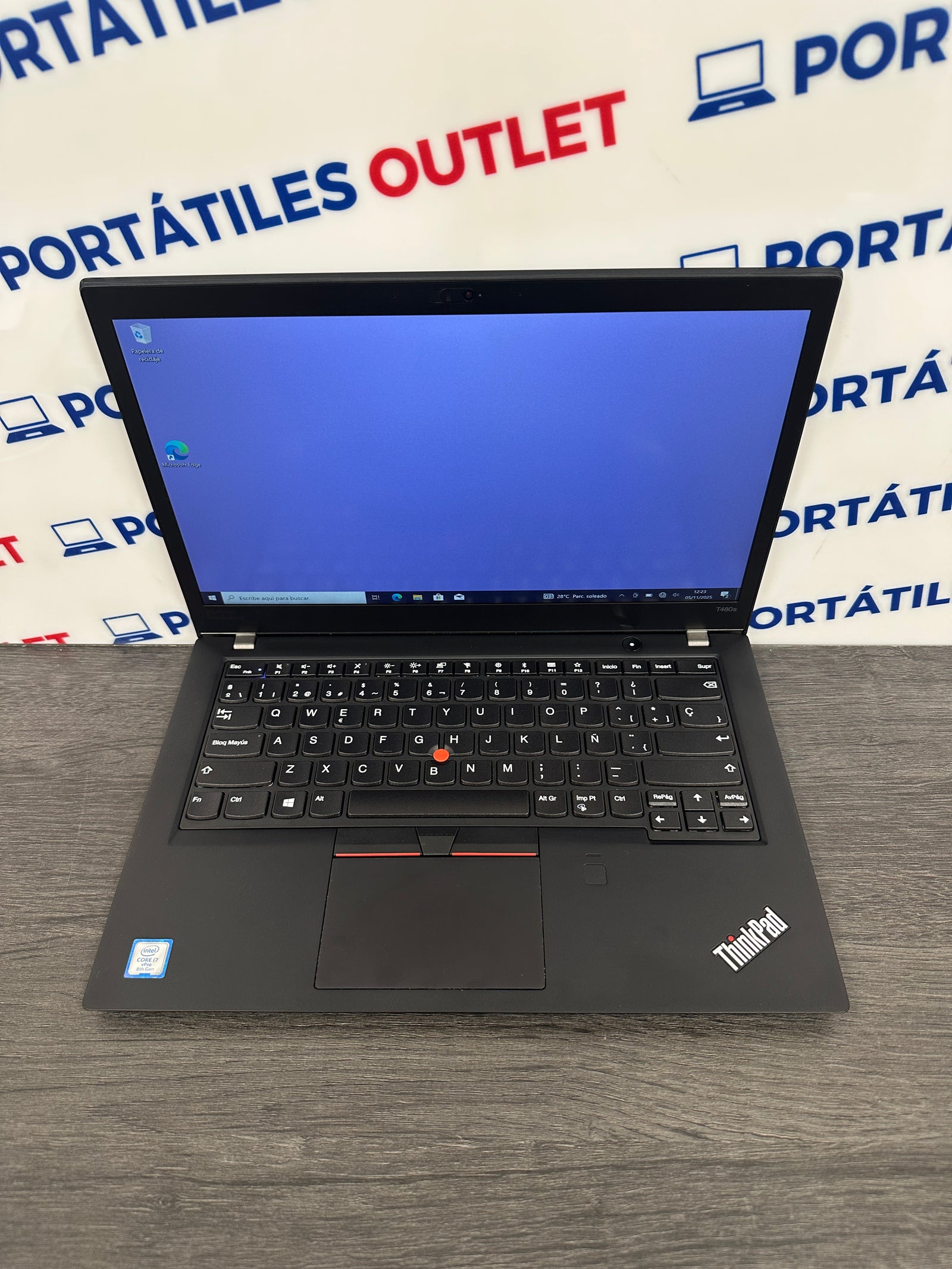 Lenovo Thinkpad T480S Core i7 i7-8650U 1.9GHz (Total: 4 núcleos) 24GB 512GB SSD