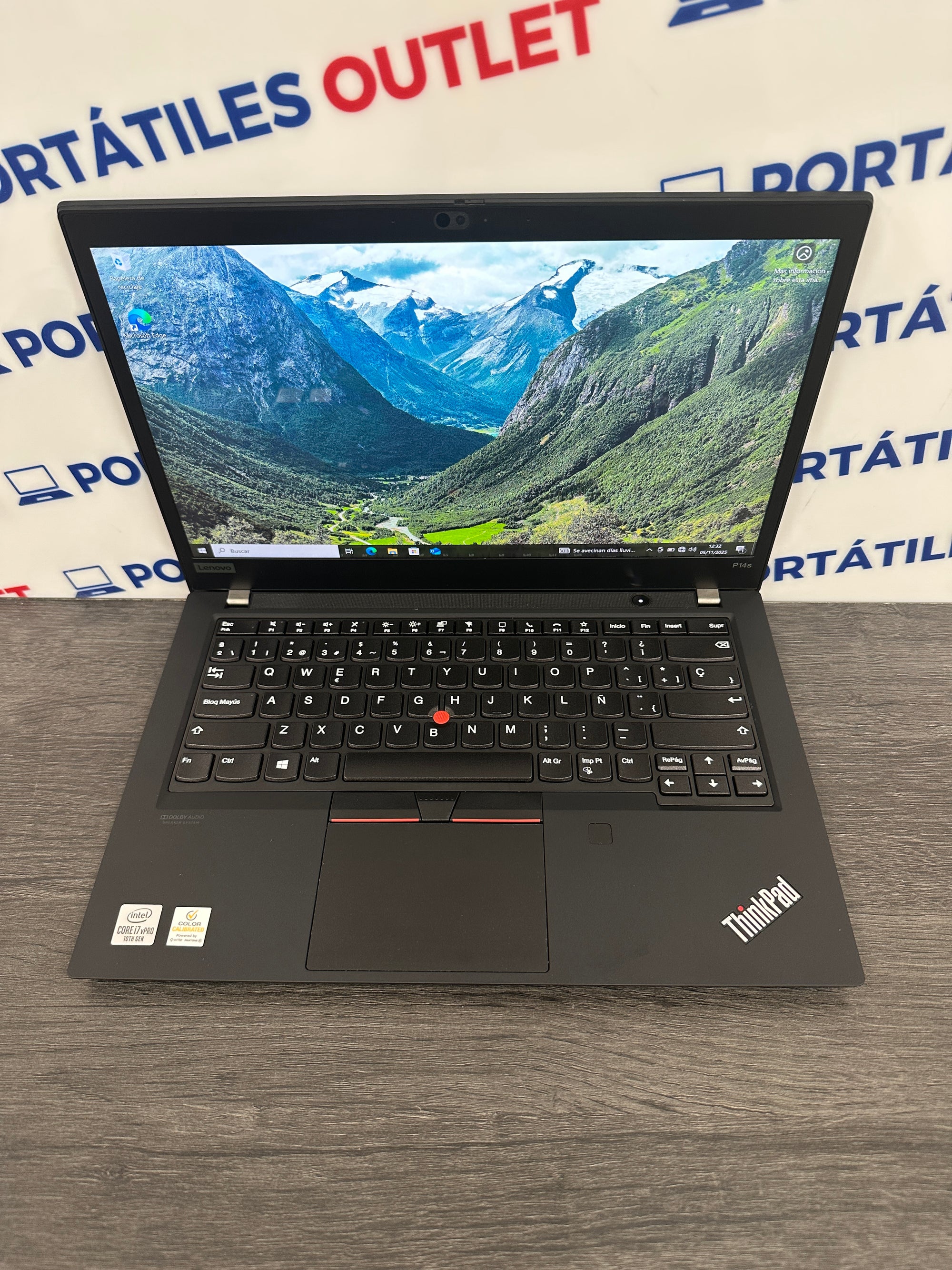 Lenovo Thinkpad P14S GEN 1 Core i7 i7-10610U 1.8GHz (Total: 4 núcleos) 32GB 1TB SSD