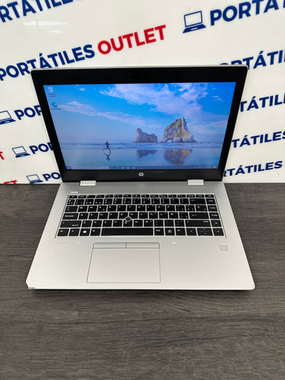 HP ProBook 640 G5 Core i5 i5-8265U 1.6GHz (Total: 4 núcleos) 8GB 256GB SSD - Portátiles Outlet