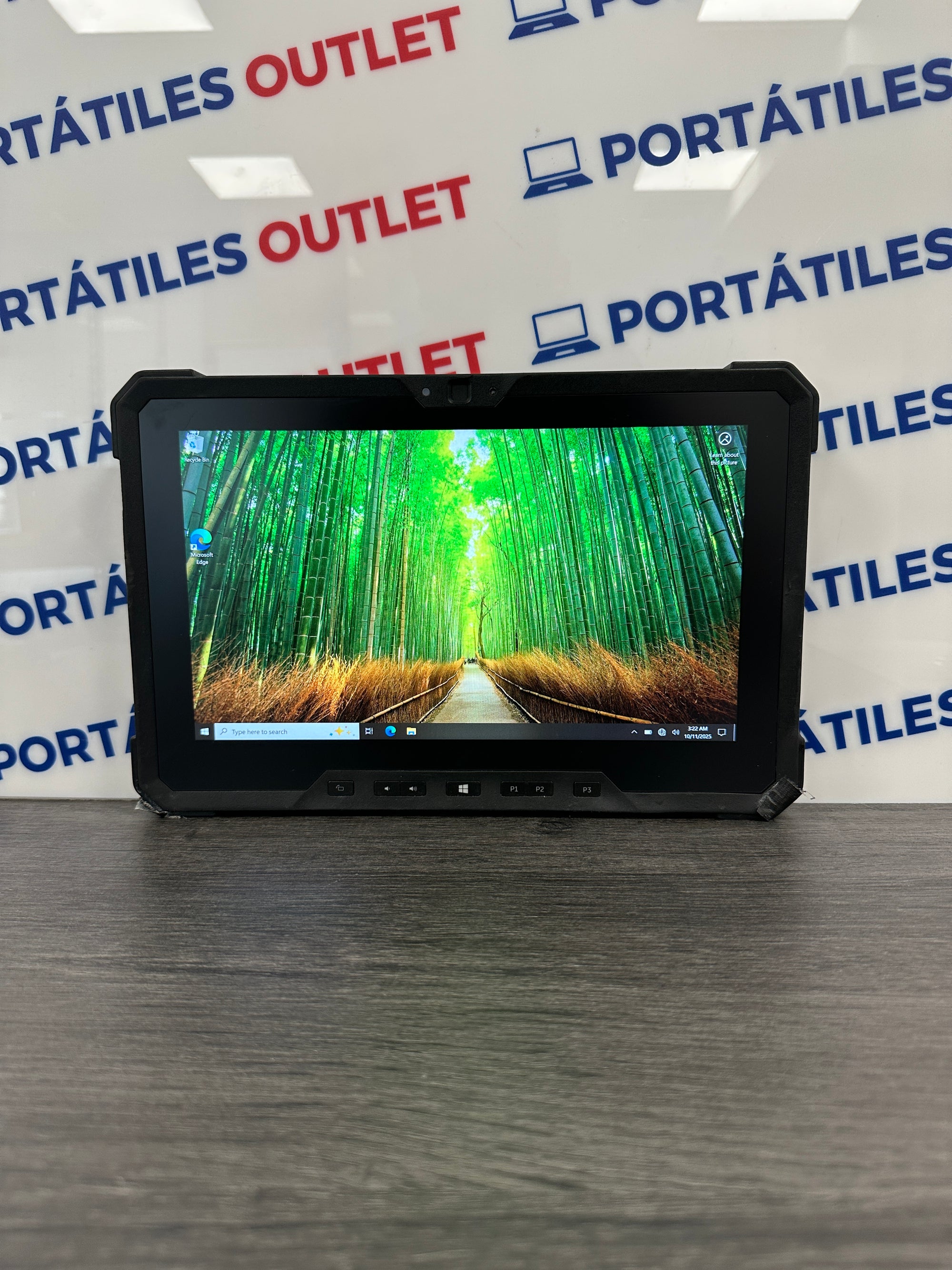 Dell Latitude 7212 Rugged Extreme Core i3 i3-7100U 2.4GHz (Total: 2 núcleos) 8GB 256GB SSD - Portátiles Outlet