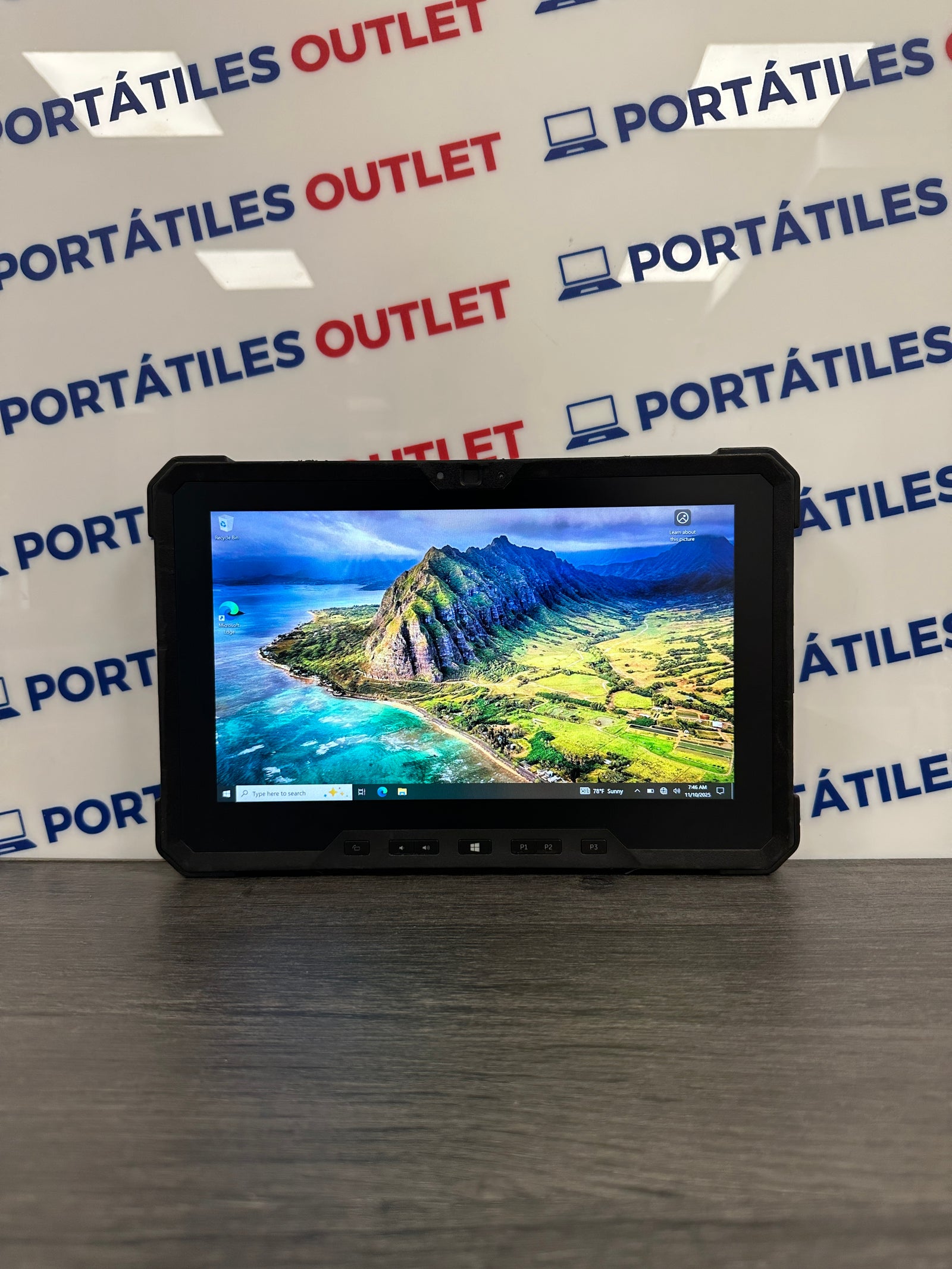 Dell Latitude 7212 Rugged Extreme Core i3 i3-7100U 2.4GHz (Total: 2 núcleos) 8GB 256GB SSD - Portátiles Outlet