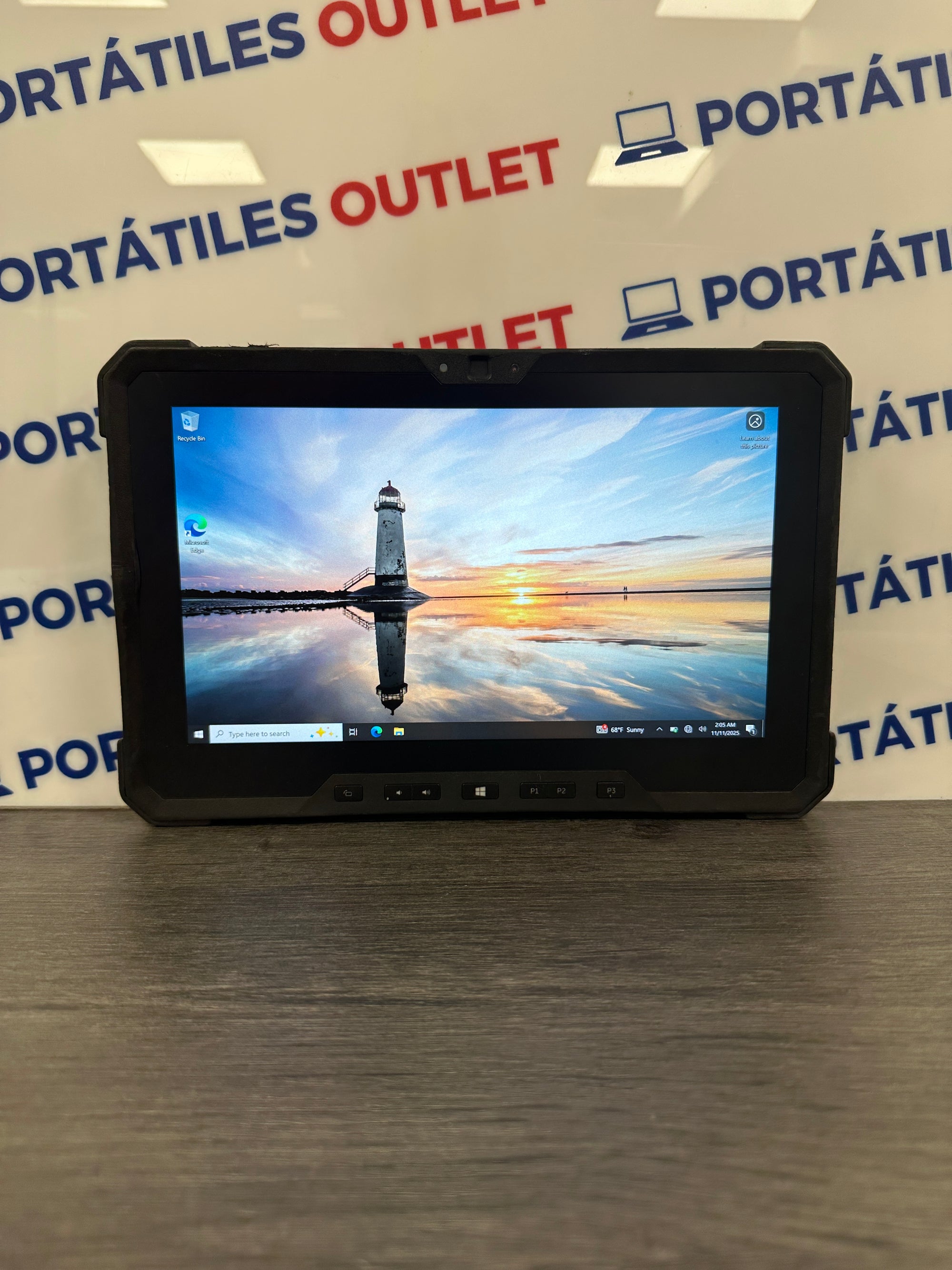 Dell Latitude 7212 Rugged Extreme Core i3 i3-7100U 2.4GHz (Total: 2 núcleos) 8GB 256GB SSD - Portátiles Outlet