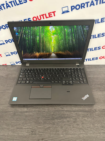 Lenovo Thinkpad T560 Core i5 i5-6300U 2.4GHz (Total: 2núcleos) 8GB 256GB SSD - Portátiles Outlet