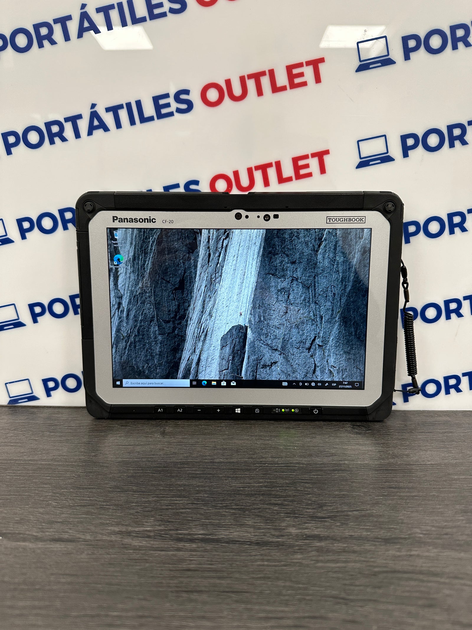 Panasonic ToughBook CF-20 Core i5 i5-7Y57 1.2GHz (Total: 2 núcleos) 8GB 256GB SSD - Portátiles Outlet