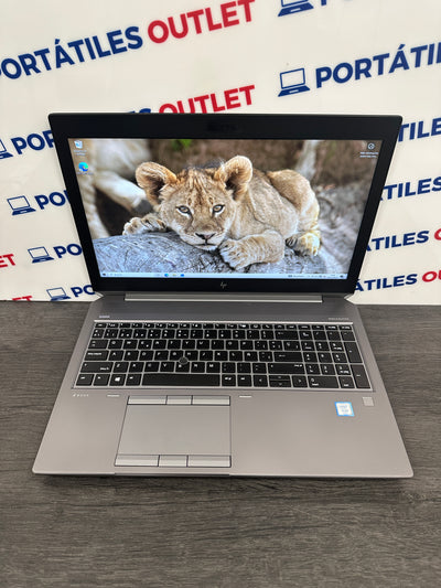 HP ZBOOK 15 G5 Xeon E E-2176M 2.7GHz (Total: 6 núcleos) 32GB 1TB SSD