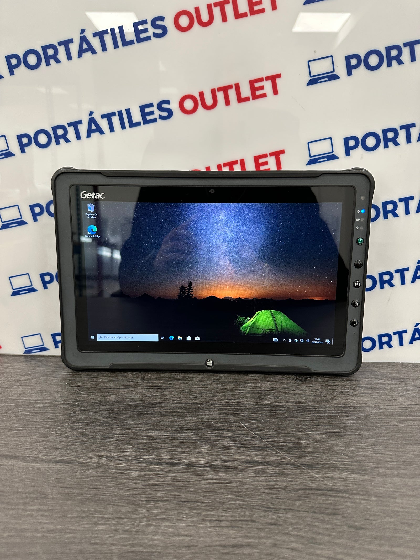 Getac Rugged Tablet F110 G4  Core i5 i5-7200U 2.5GHz (Total: 2 núcleos) 8GB 128GB SSD