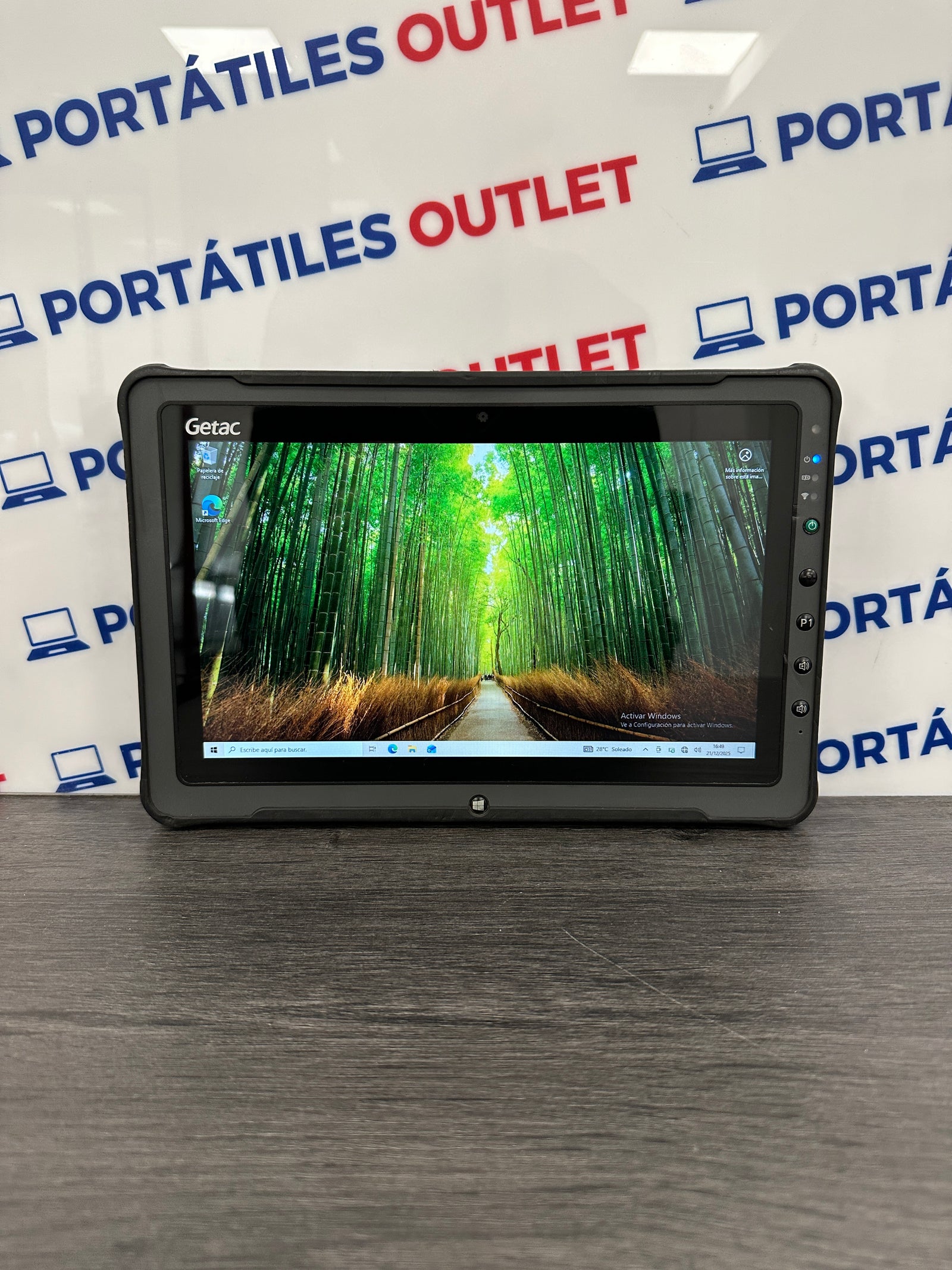 Getac Rugged Tablet F110 G4 Core i5 i5-7200U 2.5GHz (Total: 2 núcleos) 8GB 128GB SSD