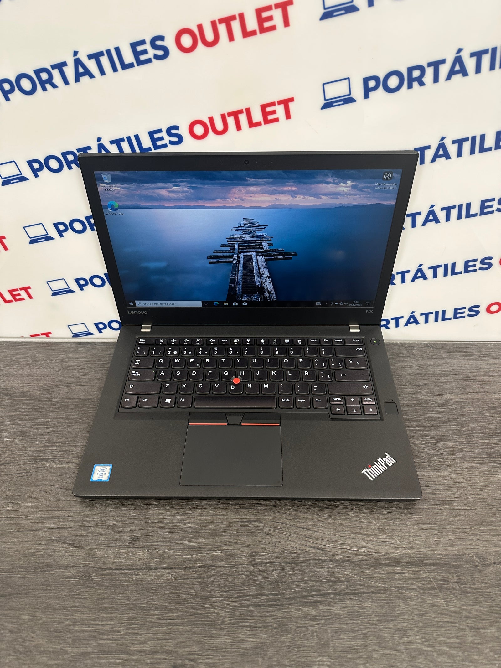 Lenovo Thinkpad T470 Core i5 i5-6300U 2.4GHz (Total: 2 núcleos) 16GB 500GB SSD - Portátiles Outlet