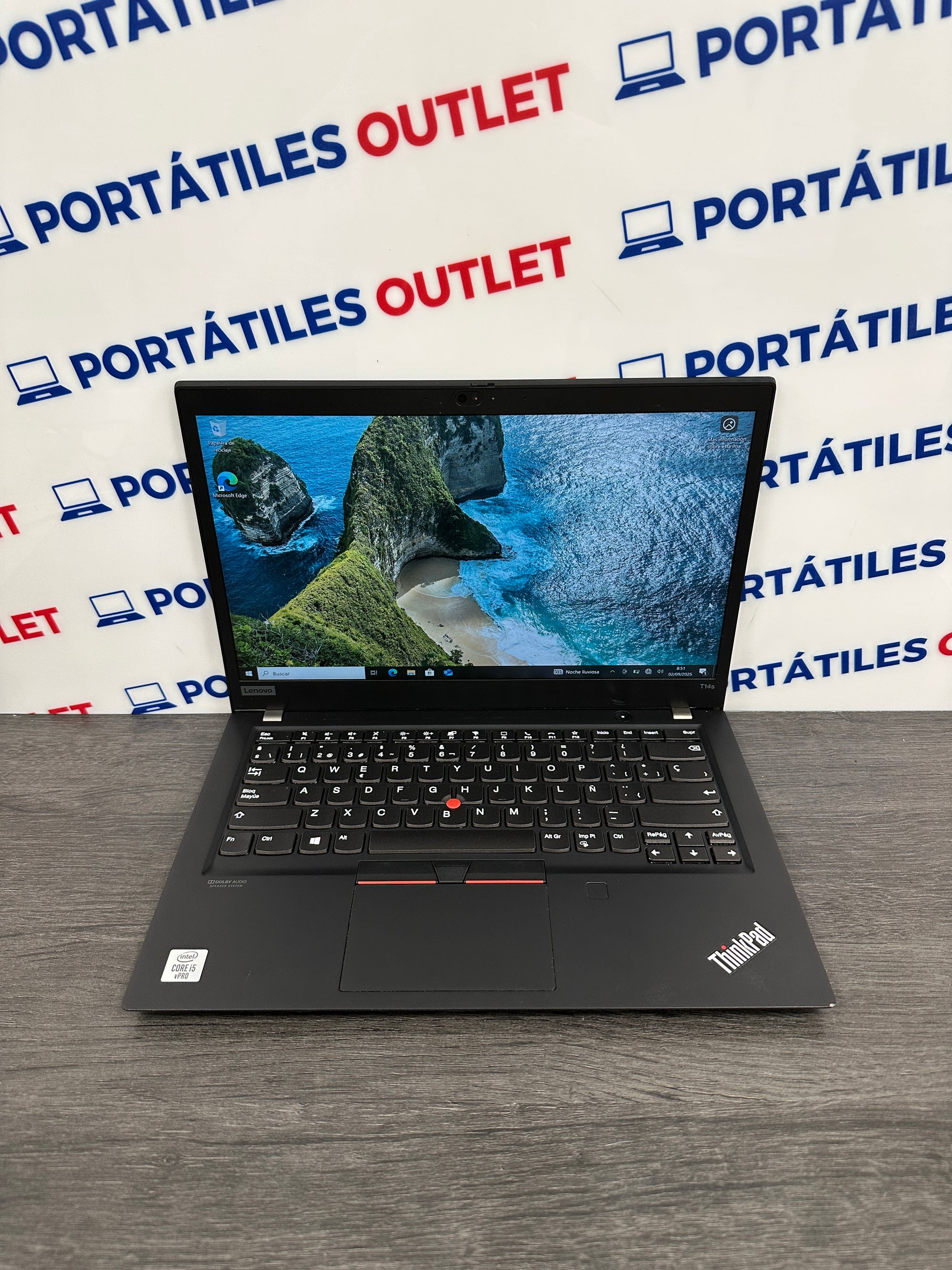 Lenovo Thinkpad T14S GEN 1 TACTIL  Core i7 i7-10610U 1.8GHz (Total: 4 núcleos)32GB 512GB SSD
