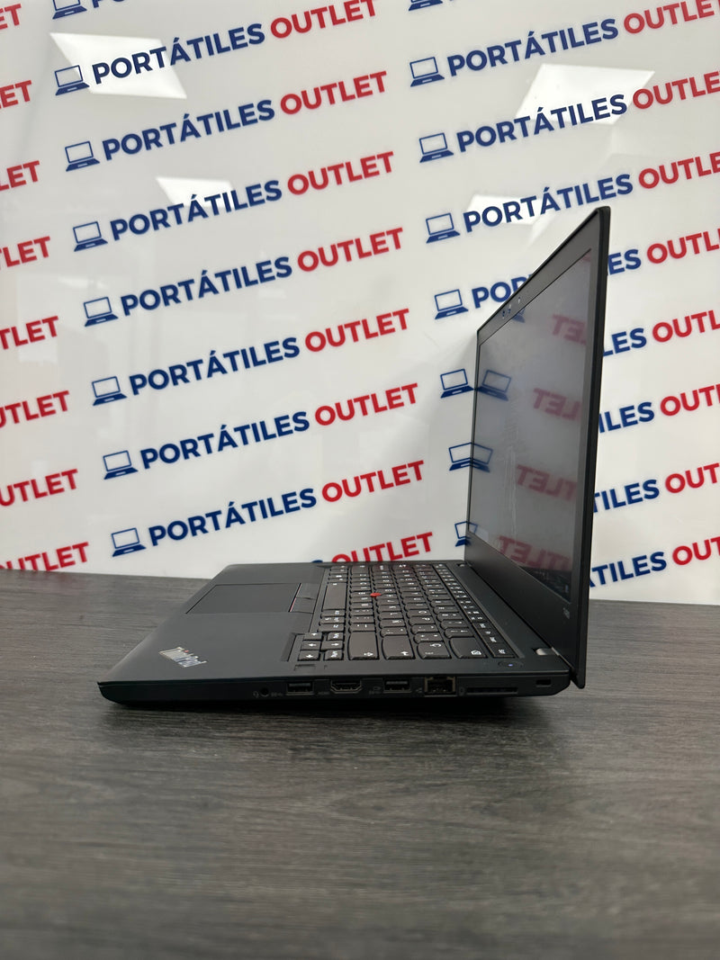 Lenovo Thinkpad T480  Core i5 i5-8365U 1.6GHz (Total: 4 núcleos) 8GB 256GB SSD