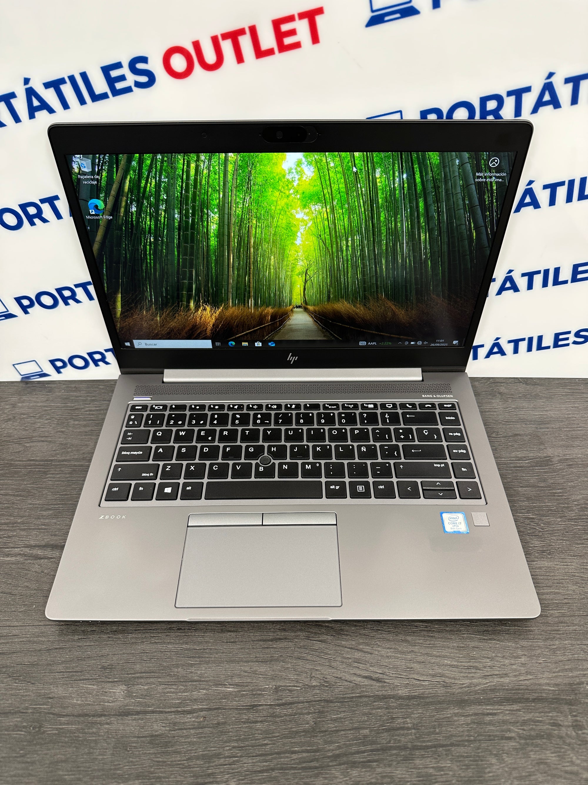 HP ZBOOK 14U G6 Core i7 i7-8665U 1.9GHz (Total: 4 núcleos) 32GB 512GB SSD