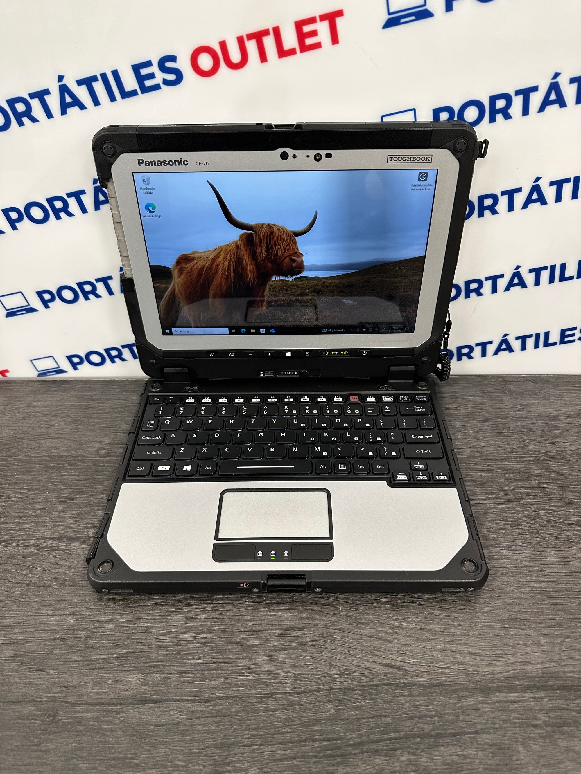 Panasonic ToughBook CF-20  Core i5 i5-7Y57 1.2GHz (Total: 2 núcleos) 8GB 256GB SSD
