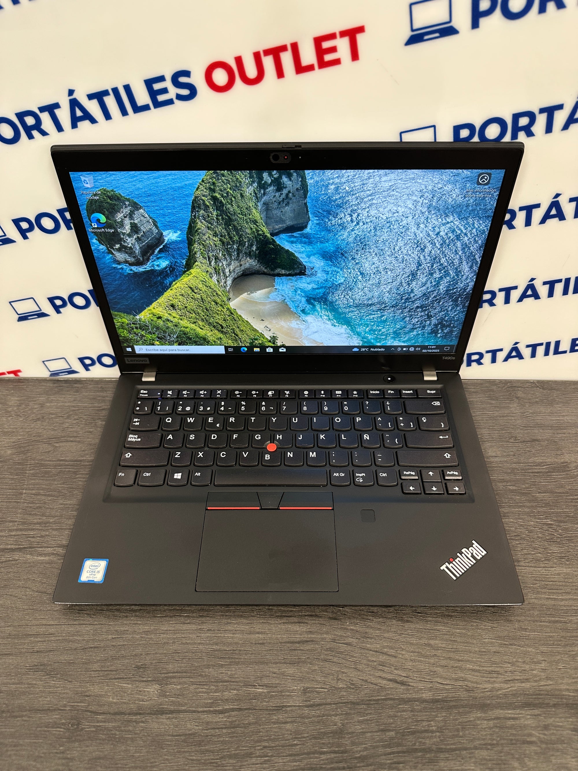 Lenovo Thinkpad T490S Core i5 i5-8365U 1.6GHz (Total: 4 cores) 8GB 256GB