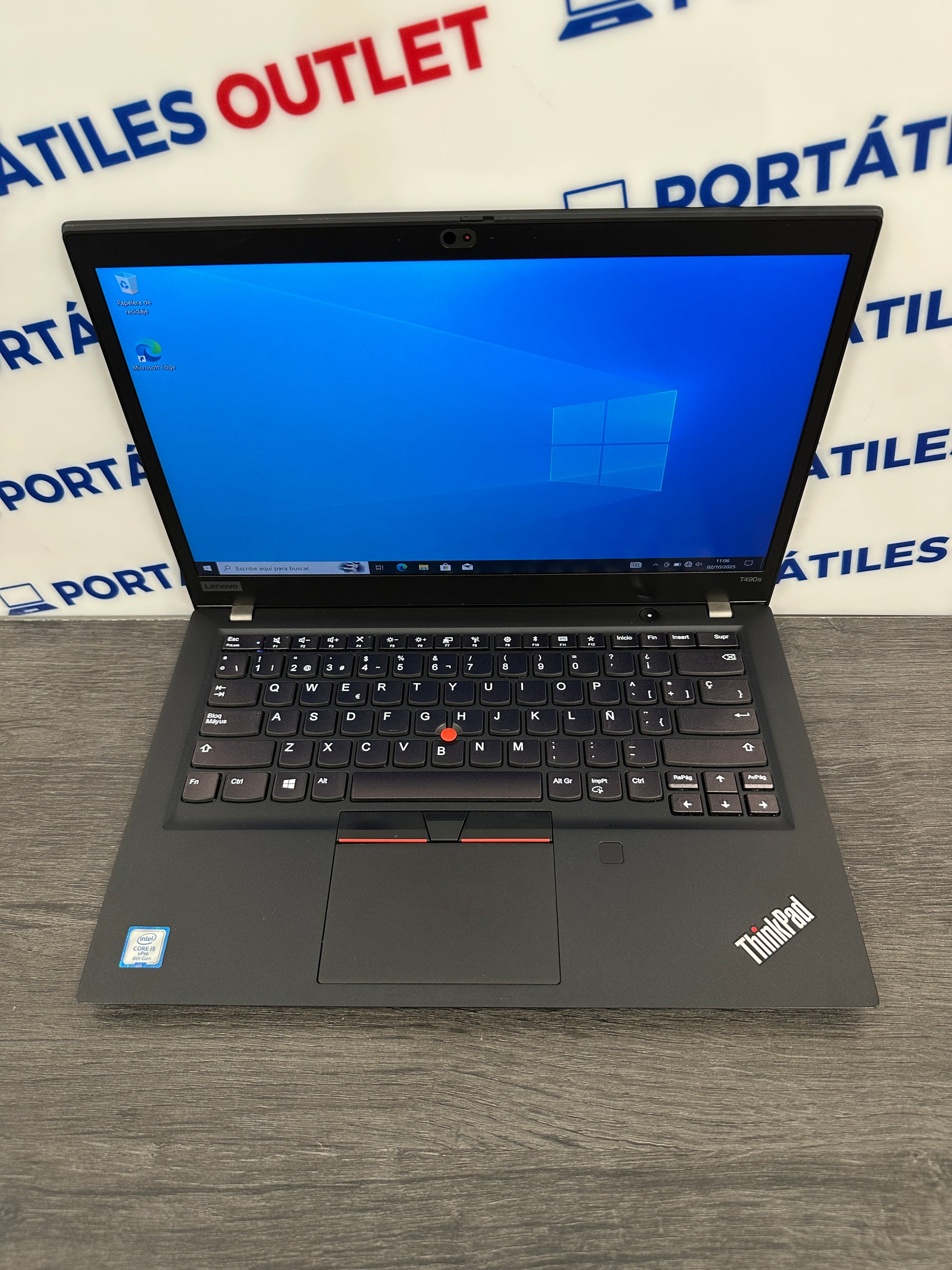 Lenovo Thinkpad T490S Core i5 i5-8365U 1.6GHz (Total: 4 cores) 8GB 256GB SSD