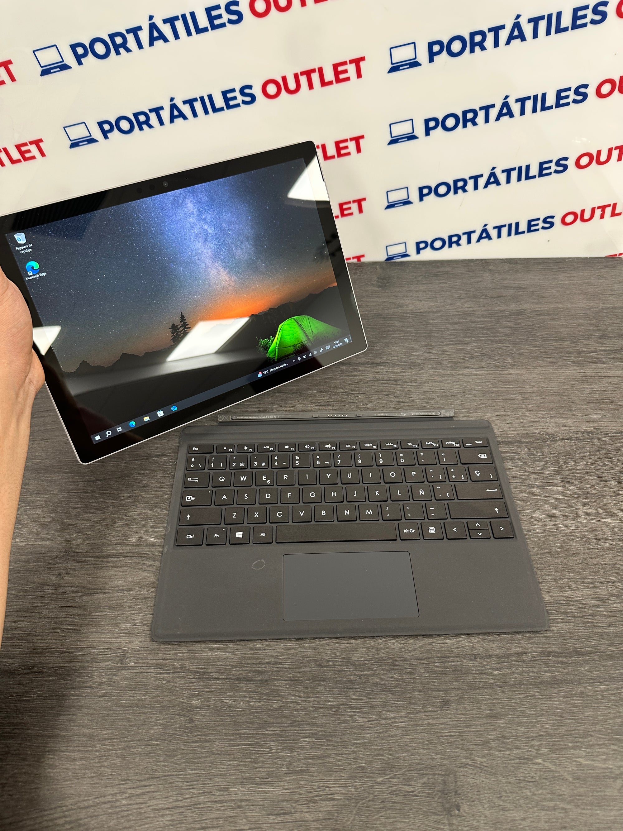 Microsoft Corp Surface Pro 6 Core i7 i7-8650U 1.9GHz (Total: 4 núcleos) 16GB 500GB SSD
