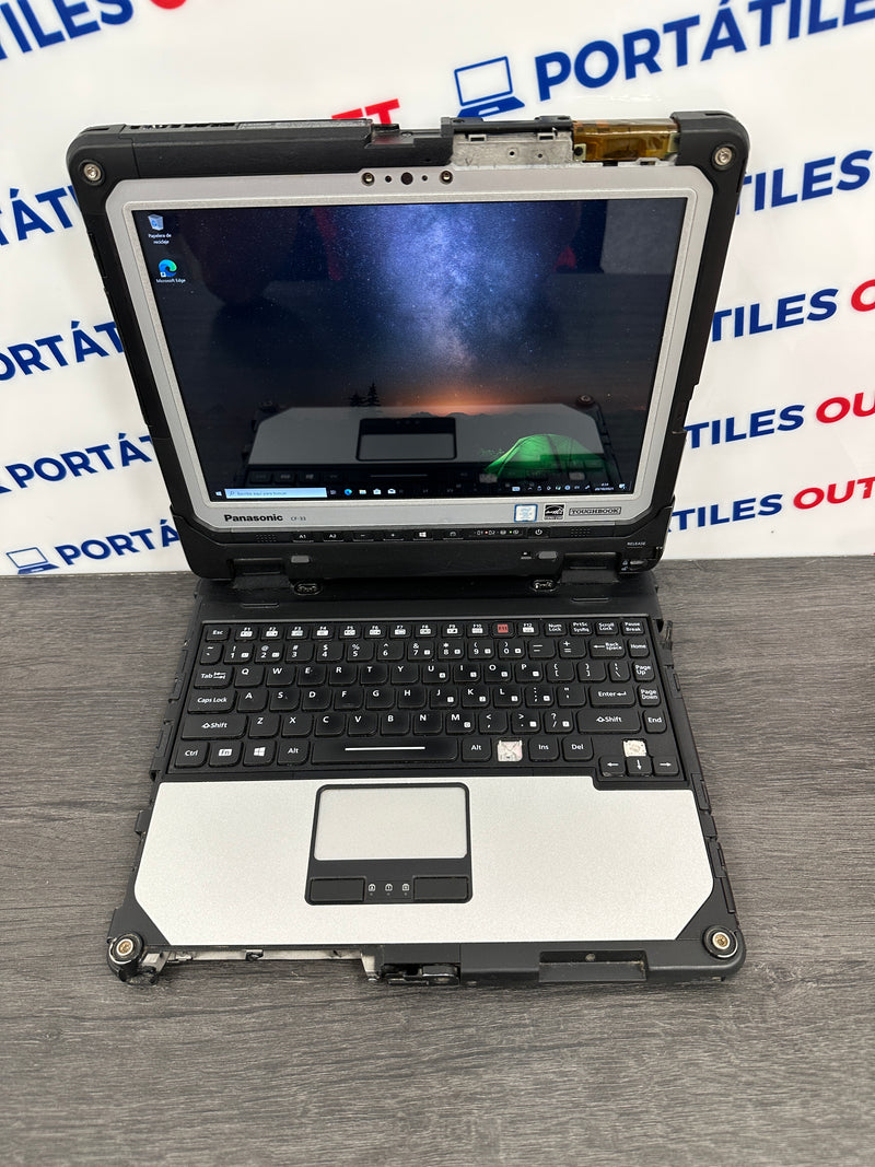 Panasonic ToughBook CF-33 Core i5 i5-7300U 2.6GHz (Total: 2 núcleos) 16GB 500GB SSD