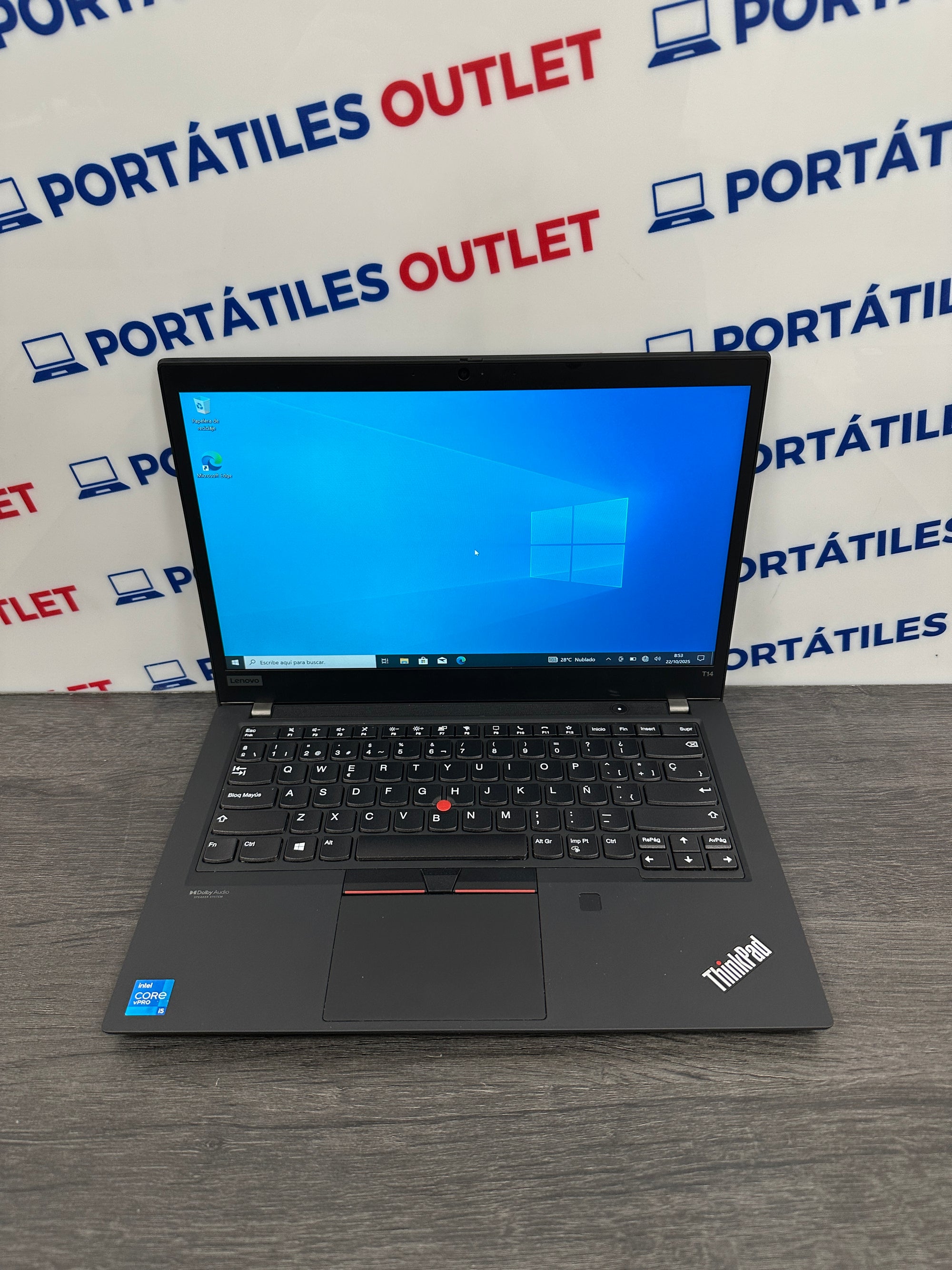 Lenovo Thinkpad T14 GEN 2 TACTIL Core i5 i5-1145G7 2.6GHz (Total: 4 núcleos) 16GB 256GB SSD
