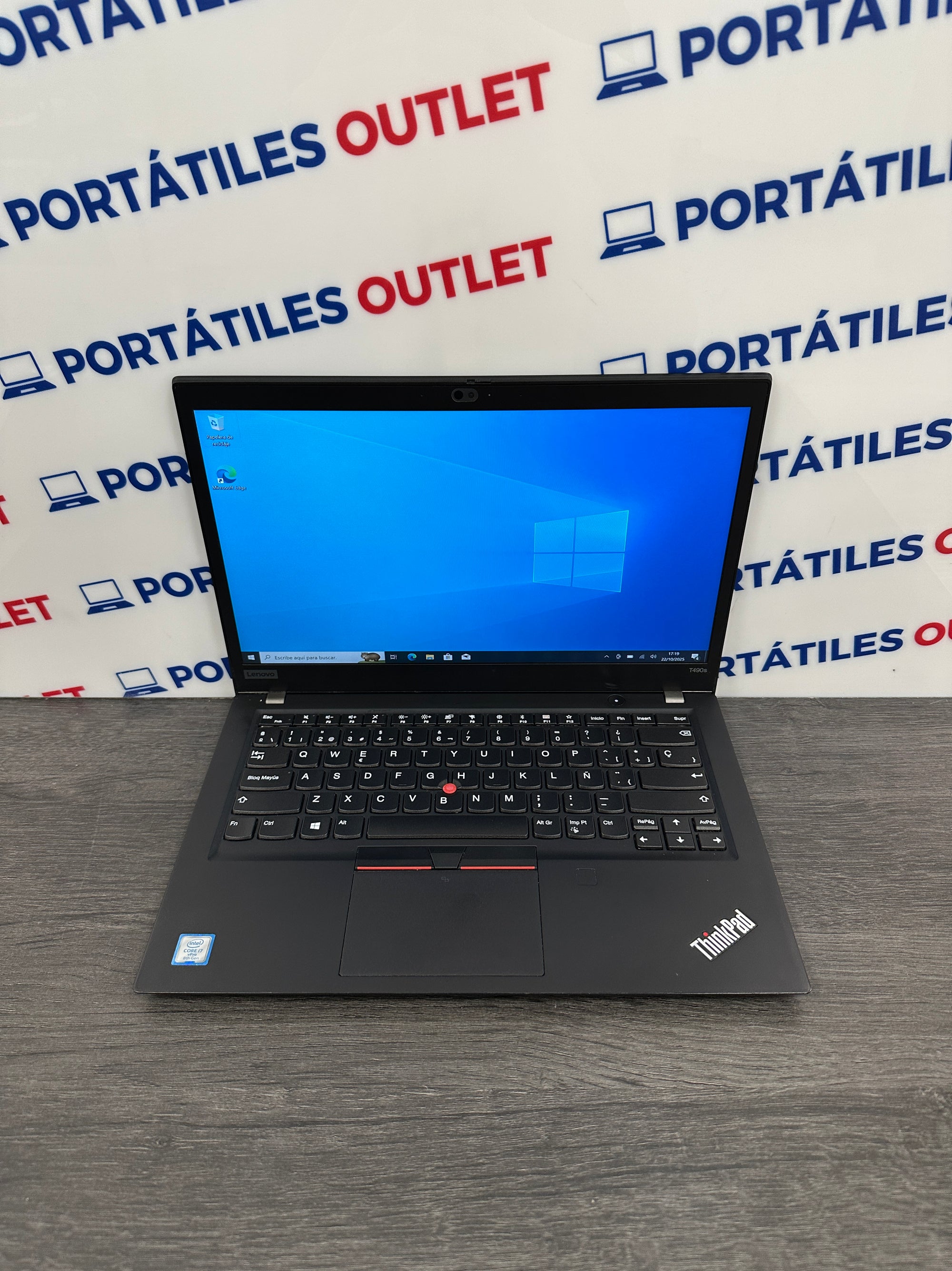 Lenovo Thinkpad T490S Core i7 i7-8665U 1.9GHz (Total: 4 núcleos) 32GB 512GB SSD - Portátiles Outlet