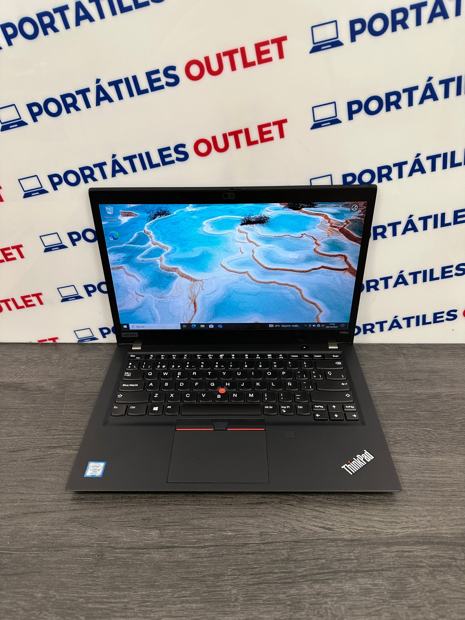 Lenovo Thinkpad T490S Core i5 i5-8365U 1.6GHz (Total: 4 núcleos) 8GB 256GB SSD - Portátiles Outlet