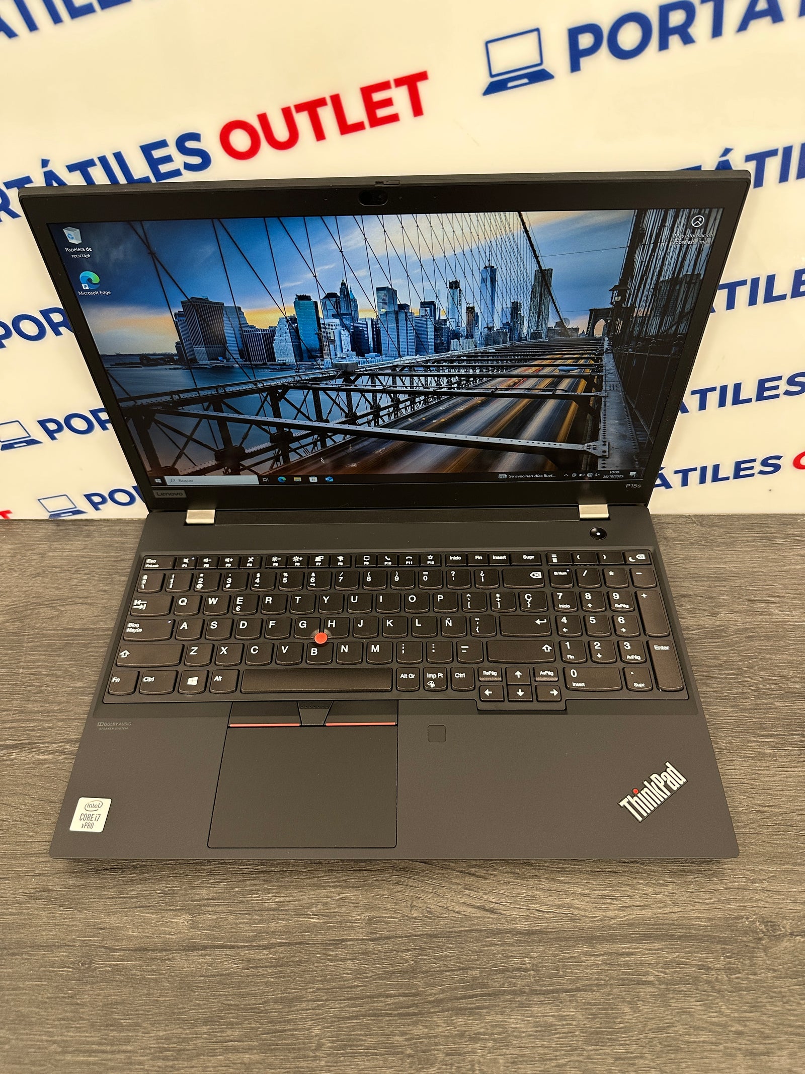 Lenovo Thinkpad P15S GEN 1 Core i7 i7-10610U 1.8GHz (Total: 4 núcleos) 16GB 512GB SSD