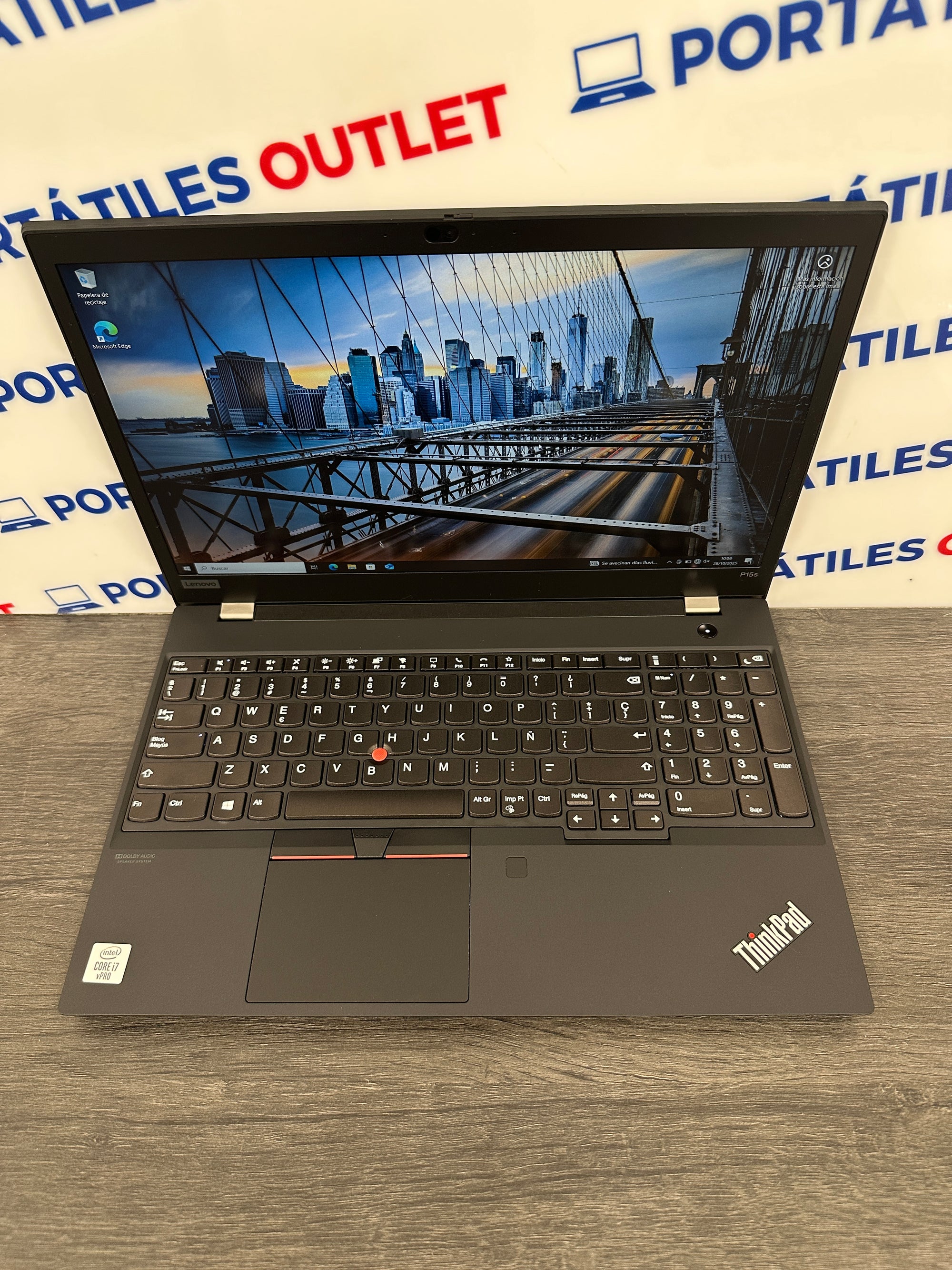 Lenovo Thinkpad P15S GEN 1 Core i7 i7-10610U 1.8GHz (Total: 4 núcleos) 16GB 512GB SSD