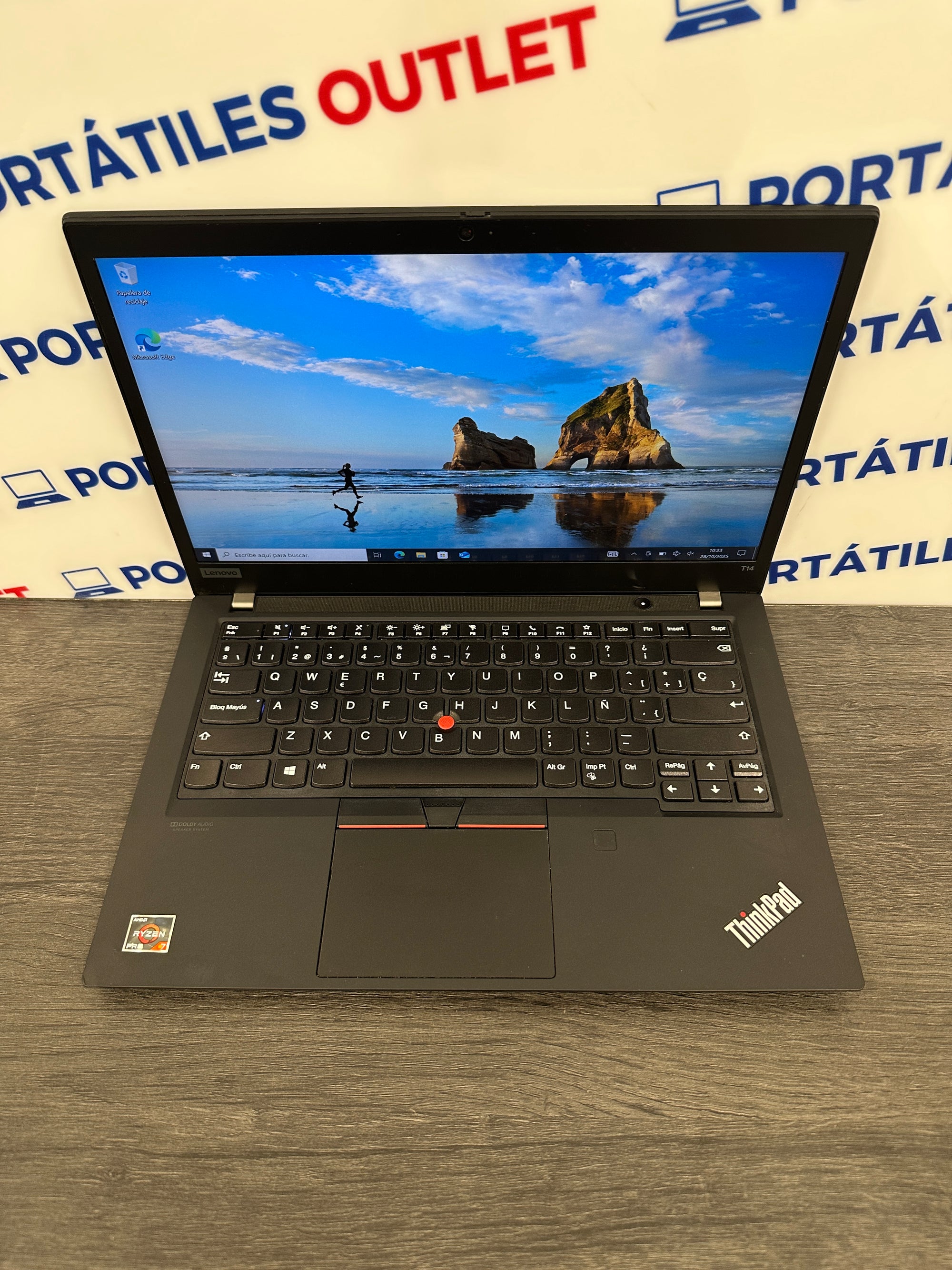 Lenovo Thinkpad T14 GEN 1 TACTIL Ryzen 7 Pro 4750U 1.7GHz (Total: 8 cores) 24GB 512GB SSD
