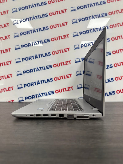 HP ProBook 640 G4 Core i7 i7 - 8650U 1.9GHz (Total: 4 núcleos) 16GB 256GB SSD - Portátiles Outlet