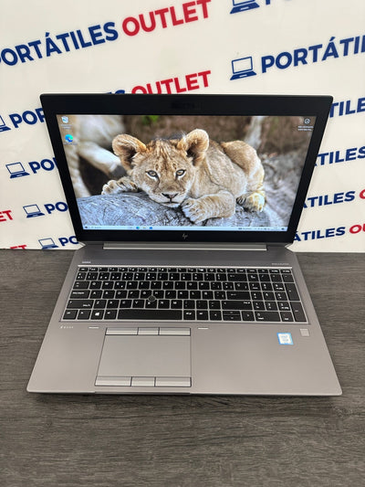 HP ZBOOK 15 G5 Xeon E E - 2176M 2.7GHz (Total: 6 núcleos) 32GB 1TB SSD - Portátiles Outlet