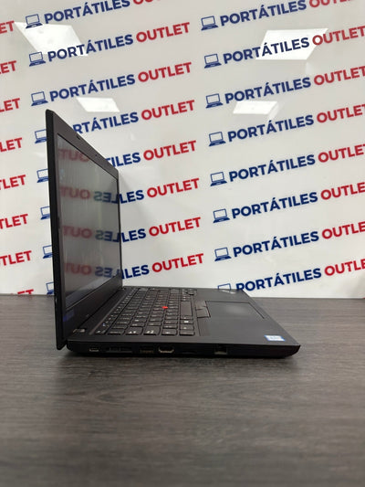 Lenovo Thinkpad L480 Core i5 i5 - 7300U 2.6GHz (Total: 2 núcleos) 8GB 256GB SSD - Portátiles Outlet