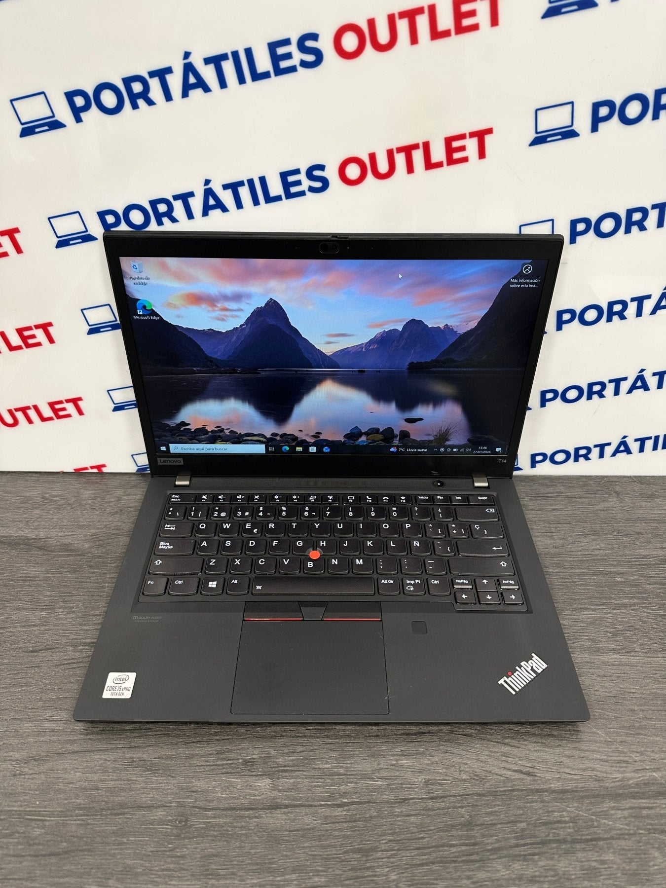 Lenovo Thinkpad T14 GEN 1 Core i5 i5 - 10310U 1.7GHz 16GB 512GB SSD - Portátiles Outlet
