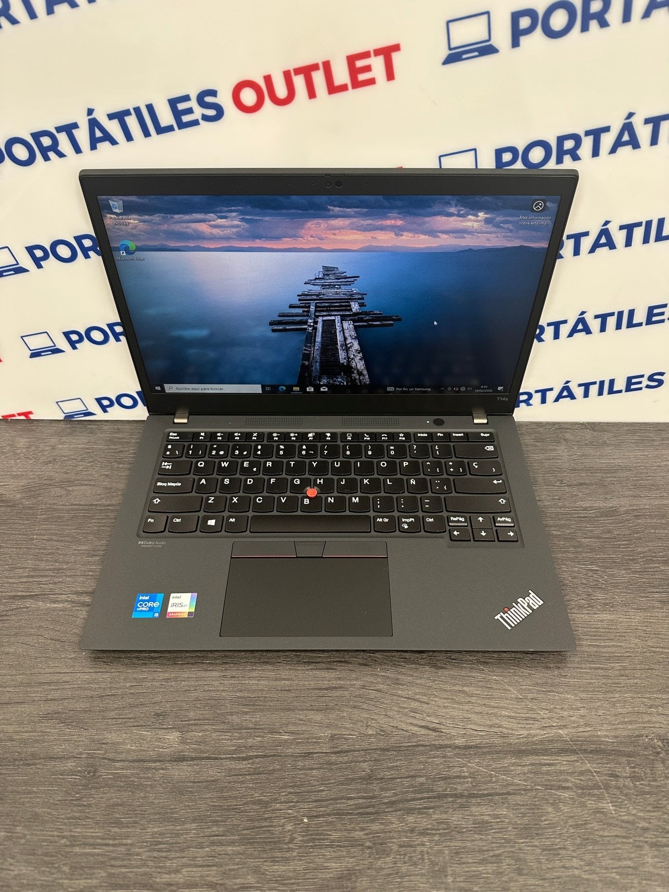 Lenovo Thinkpad T14S GEN 2 Core i5 i5 - 1145G7 2.6GHz 16GB 512GB SSD - Portátiles Outlet