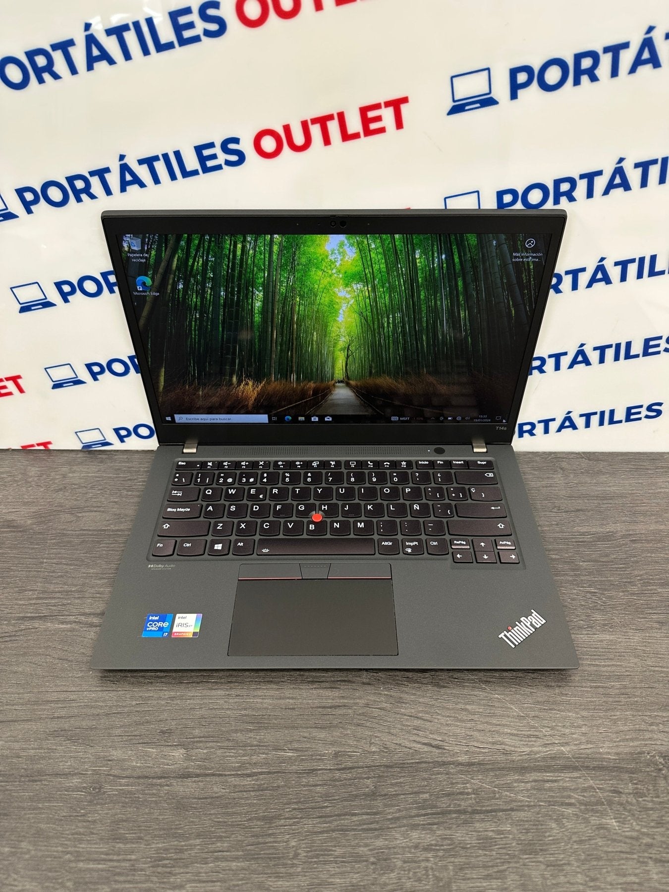 Lenovo Thinkpad T14S GEN 2 TACTIL Core i7 i7 - 1185G7 3.0GHz 32GB 256GB SSD - Portátiles Outlet