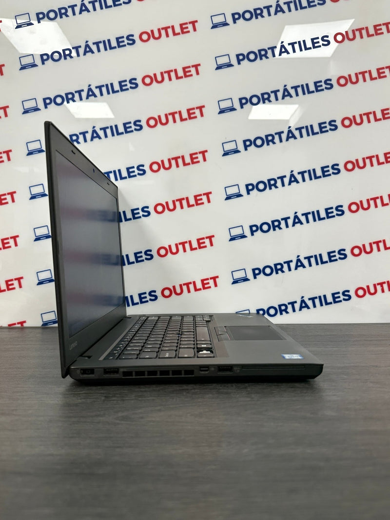 Lenovo Thinkpad T460 Core i5 i5 - 6300U 2.4GHz (Total: 2 núcleos) 8GB 128GB SSD - Portátiles Outlet