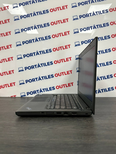 Lenovo Thinkpad T460 Core i5 i5 - 6300U 2.4GHz (Total: 2 núcleos) 8GB 128GB SSD - Portátiles Outlet
