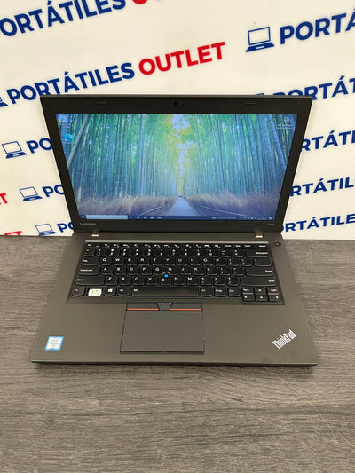 Lenovo Thinkpad T460 Core i5 i5 - 6300U 2.4GHz (Total: 2 núcleos) 8GB 128GB SSD - Portátiles Outlet