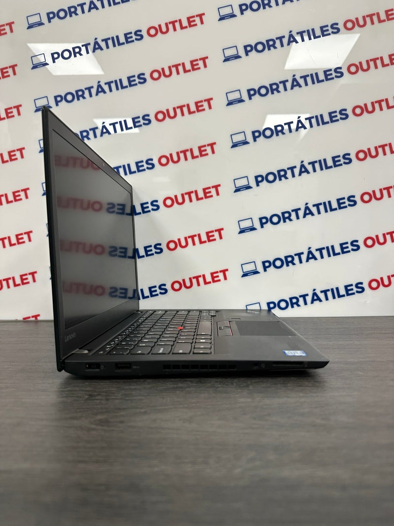 Lenovo Thinkpad T460S Core i5 i5 - 6300U 2.4GHz (Total: 2 núcleos) 8GB 256GB SSD - Portátiles Outlet