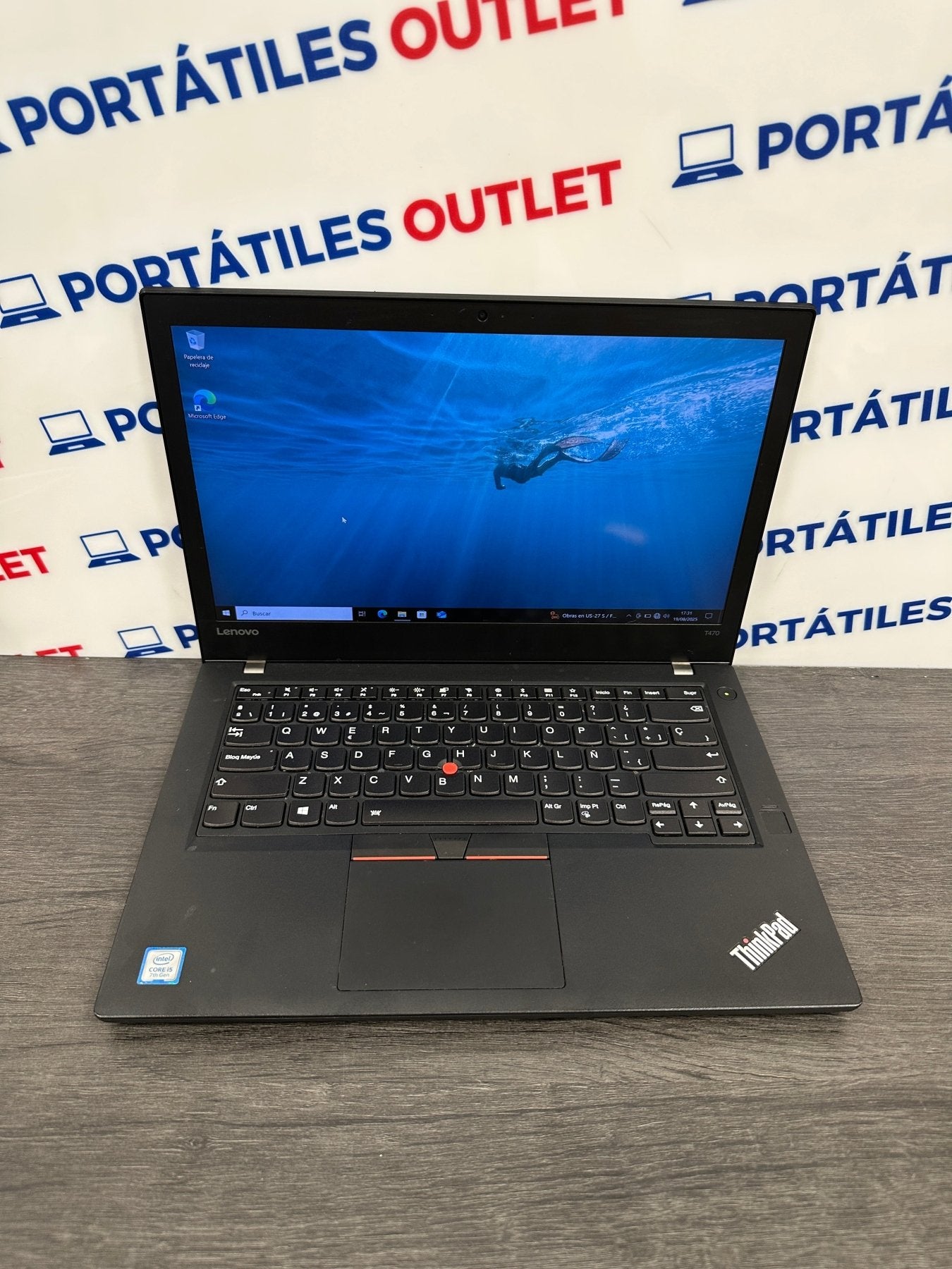 Lenovo Thinkpad T470 - Portátiles Outlet