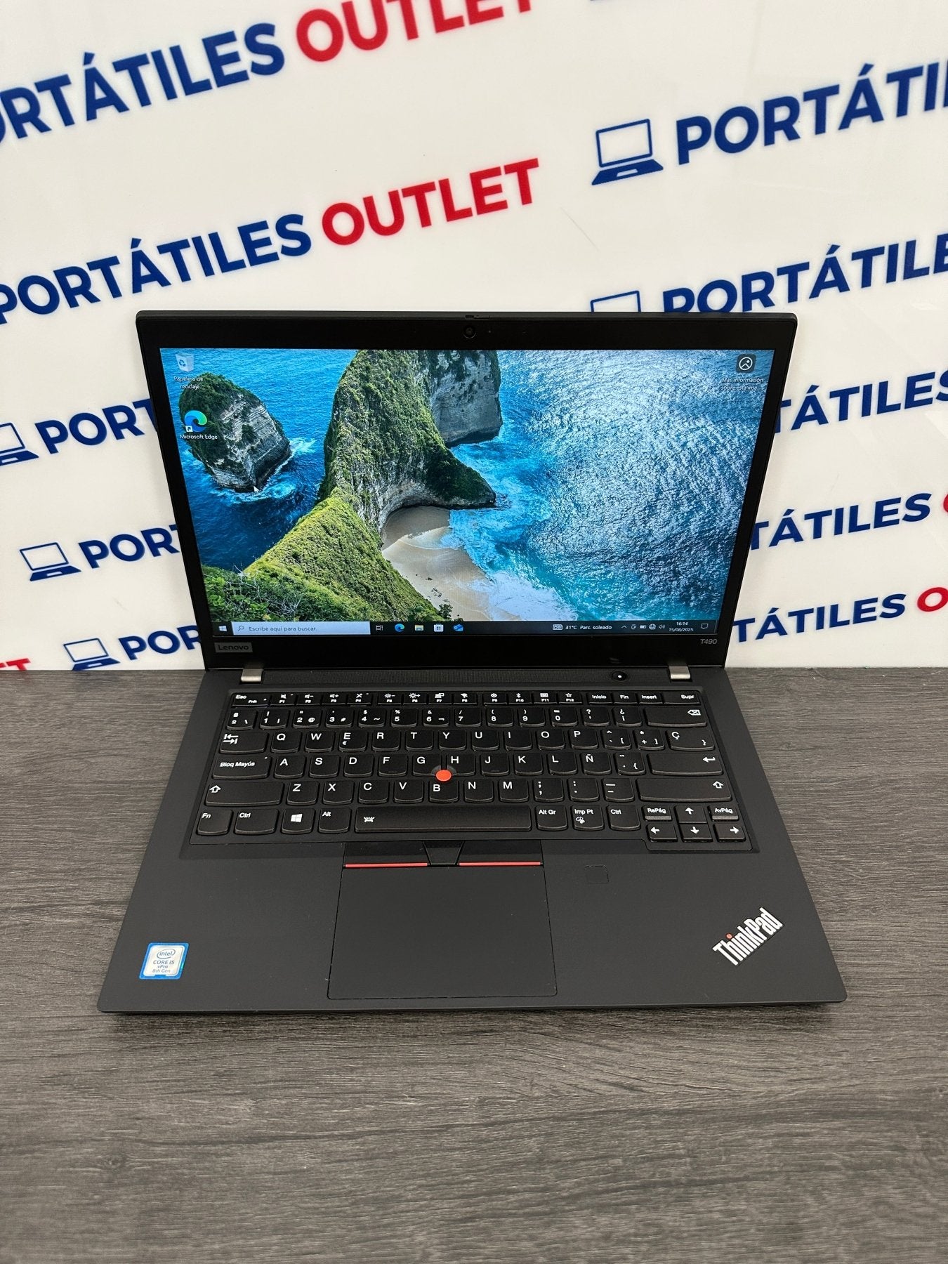 Lenovo Thinkpad T490 - Portátiles Outlet