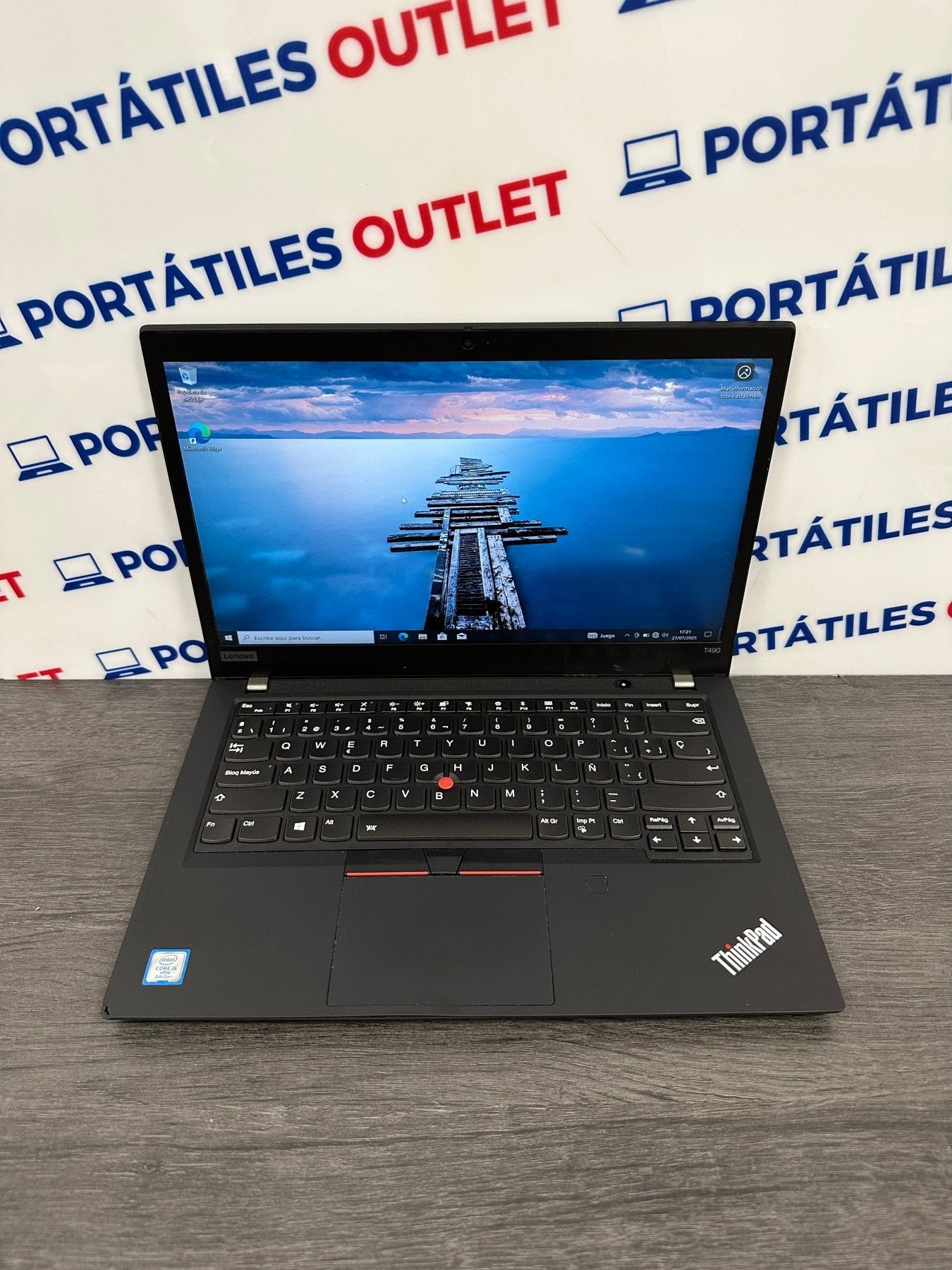 Lenovo Thinkpad T490 - Portátiles Outlet