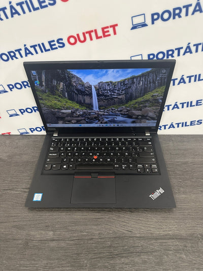 Lenovo Thinkpad T490S Core i5 i5 - 8265U 1.6GHz (Total: 4 núcleos) 8GB 256GB SSD - Portátiles Outlet