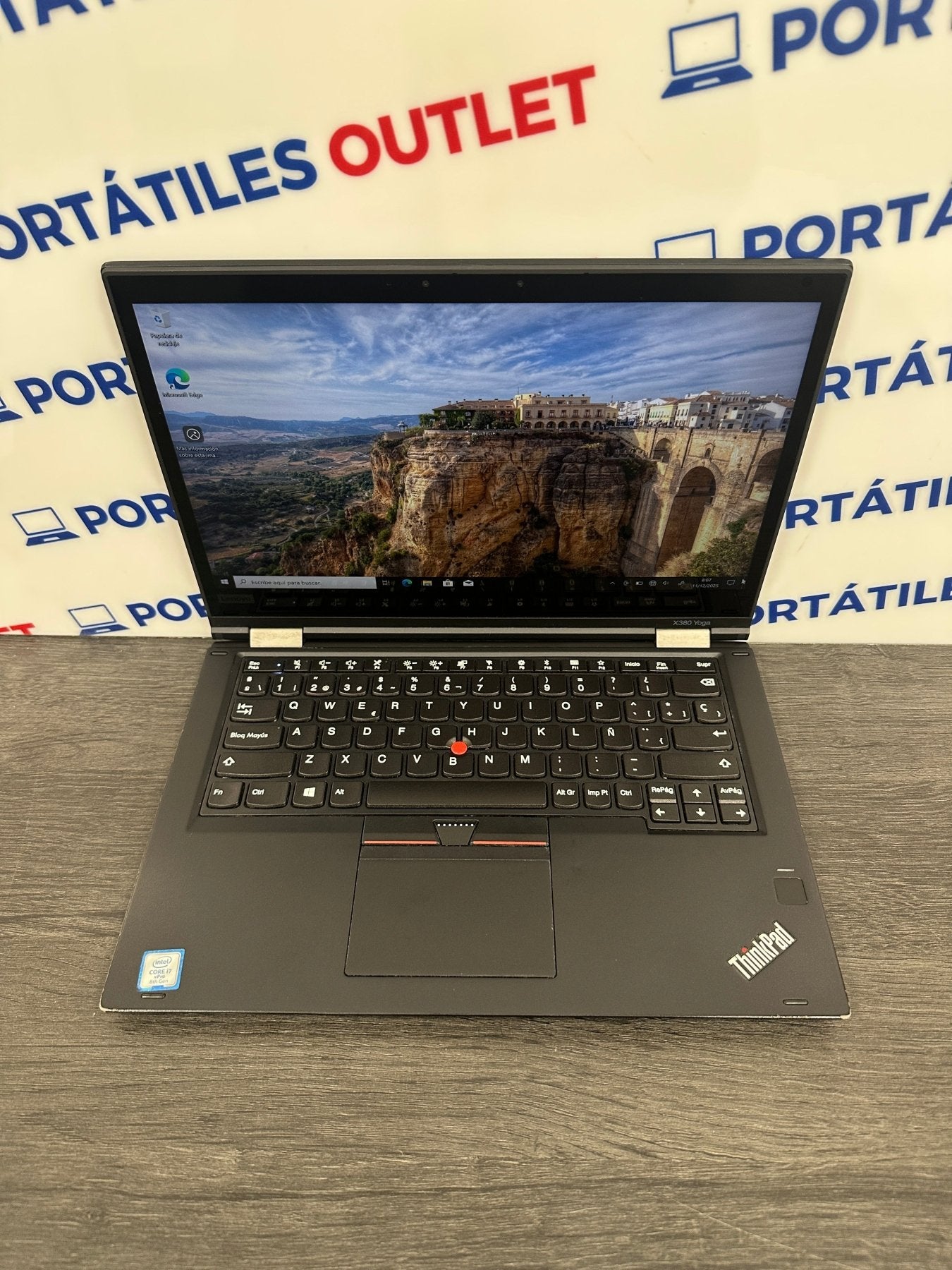 Lenovo Thinkpad X380 YOGA Core i7 i7 - 8650U 1.9GHz (Total: 4 núcleos) 16GB 256GB SSD - Portátiles Outlet