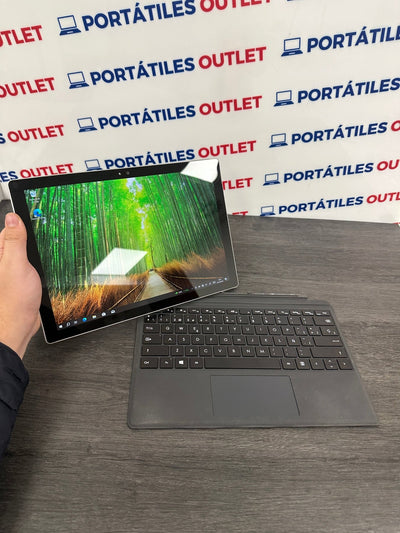 Microsoft Corp Surface Pro 4 Core i7 i7 - 6650U 2.2GHz (Total: 2 núcleos) 8GB 256GB SSD - Portátiles Outlet