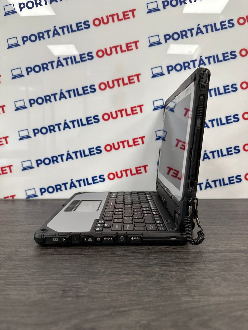 Panasonic ToughBook CF - 20 Core i5 i5 - 7Y57 1.2GHz (Total: 2 núcleos) 8GB 256GB SSD - Portátiles Outlet