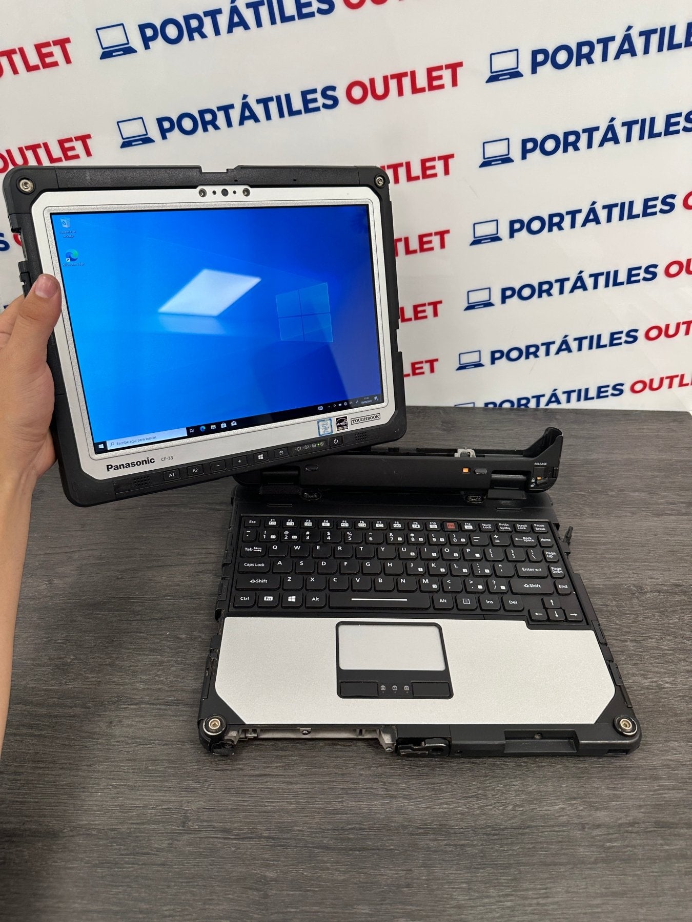 PANASONIC TOUGHPAD CF - 33 Core i5 i5 - 7300U 2.6GHz 16GB 500GB SSD - Portátiles Outlet